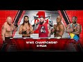 Big E Vs Lesnar Vs Lashley Vs Rollins Vs Owens WWE Title Match WWE Day 1 2022 WWE 2K23 4K
