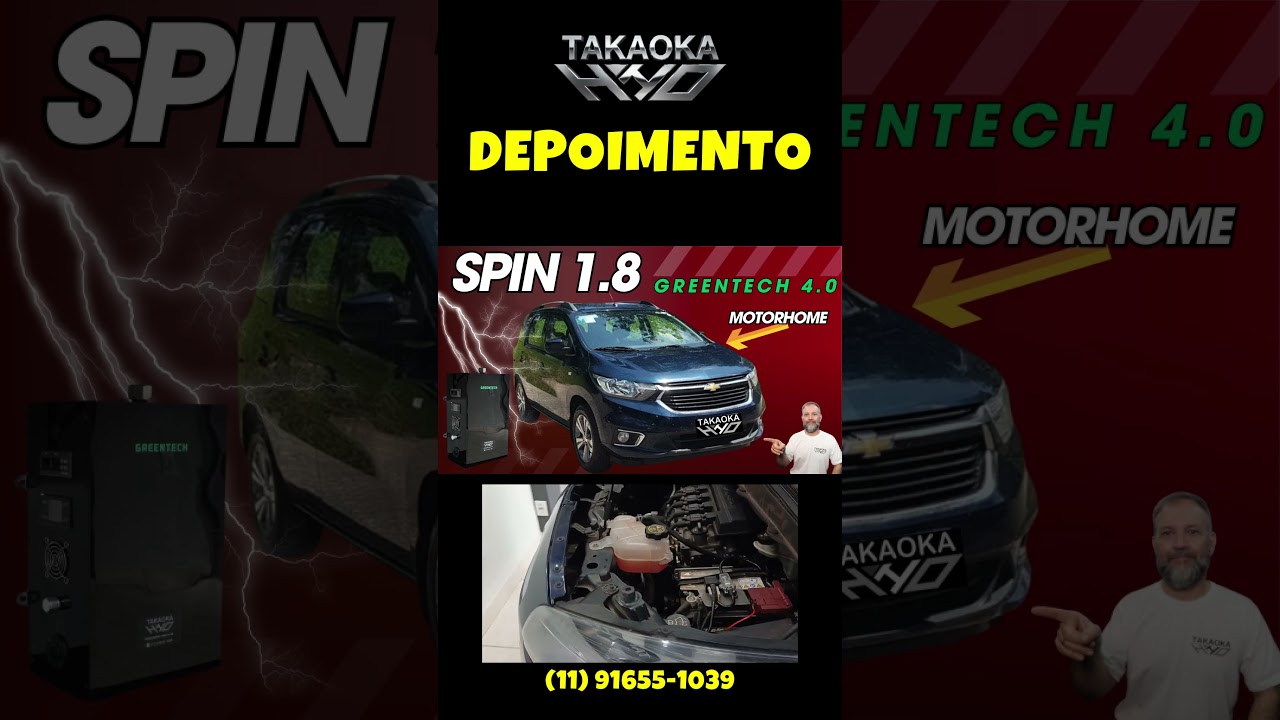 Depoimento cliente Spin 1.8 Motor Home