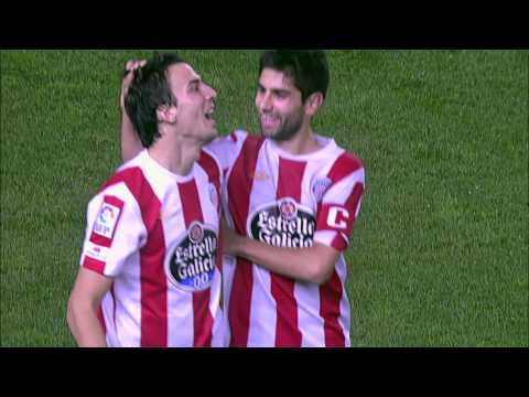 La Liga | Gol de Óscar Díaz (1-1) en el Villarreal CF - Lugo CD  | 24-11-2012 | J15
