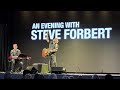 Steve Forbert No Use Running From The Blues Live At The Rex Theatre In Manchester NH Audio