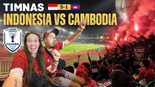 Our FIRST TIMNAS INDONESIA Match! 🇮🇩 Indonesia vs Cambodia | ASEAN Championship HYUNDAI Cup 2026