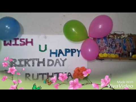 Ruthika 2nd Birthday party video