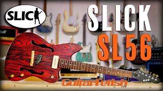 Video thumbnail for GFS - Slick SL56 Offset Semi Hollow Body - Guitarfetish by GuitarfetishTV
