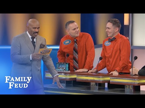 Xmas in Cali is SO HOT, Santa only wears his WHAT? | Family Feud | Hollywood goodfella