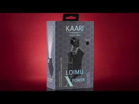 Kaari Loimu XPower - monipuolinen sytyttäjä, valaisija ja lataaja