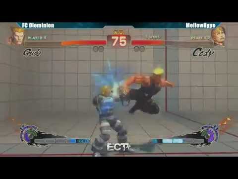 SSF4 AE2012 BT Dieminion vs MellowHype ECT4 Tournament