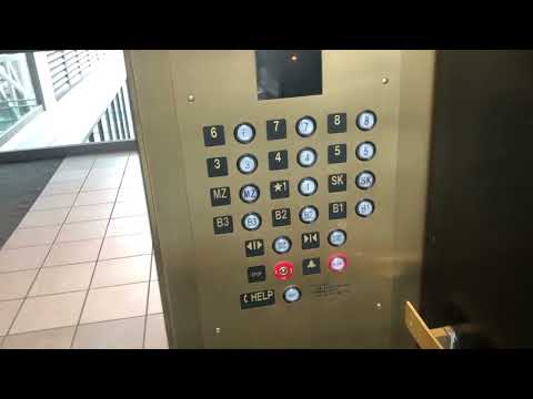 Modernized Westinghouse Scenic Traction Elevators w/ RARE VOICE @ Cray Plaza - St Paul, MN