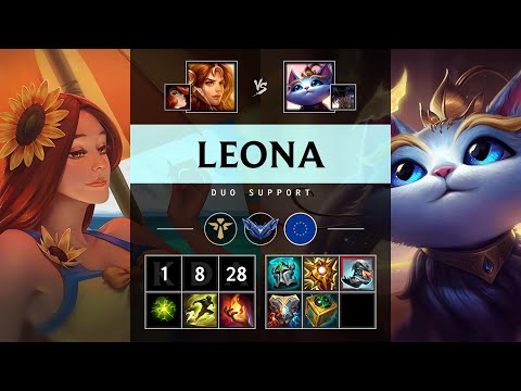 Leona Support vs Yuumi - EUW Diamond Patch 25.15