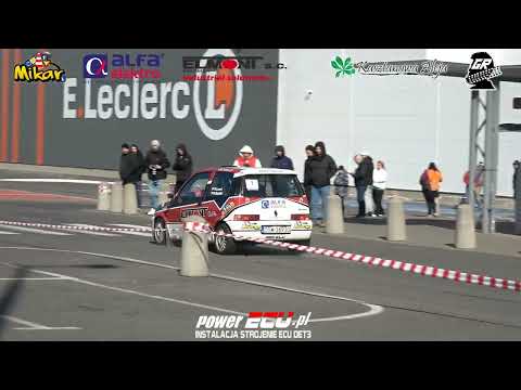 1 Runda Millers Oils Tarmac Academy Leclerc Świdnica 2024 - Paweł Lerch / Paweł Rudzki Fiat CC