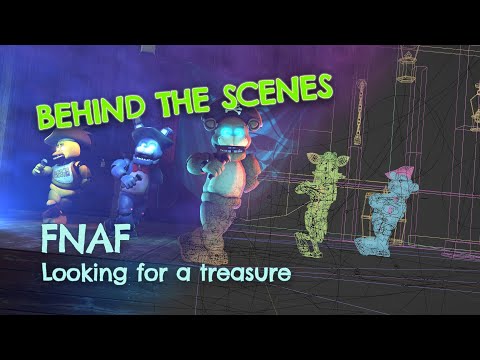 FNAF Looking for a pirate treasure BEHIND THE SCENES  - Fan-made - Five Nights at Freddy's