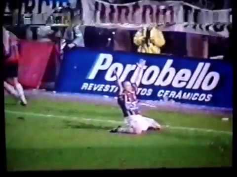 Gol do título do JEC no Catarinense 2000 - Fabinho - Joinville 2x1 Marcílio Dias - Narração da rádio