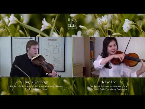 Live violin masterclass with Jehye Lee | RJ Online Music Academy - Masterclass #14