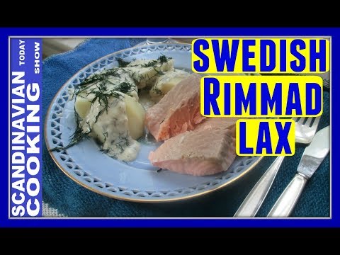 Swedish Salted Salmon with Dill Sauce Recipe 🐟 Homemade Rimmad lax