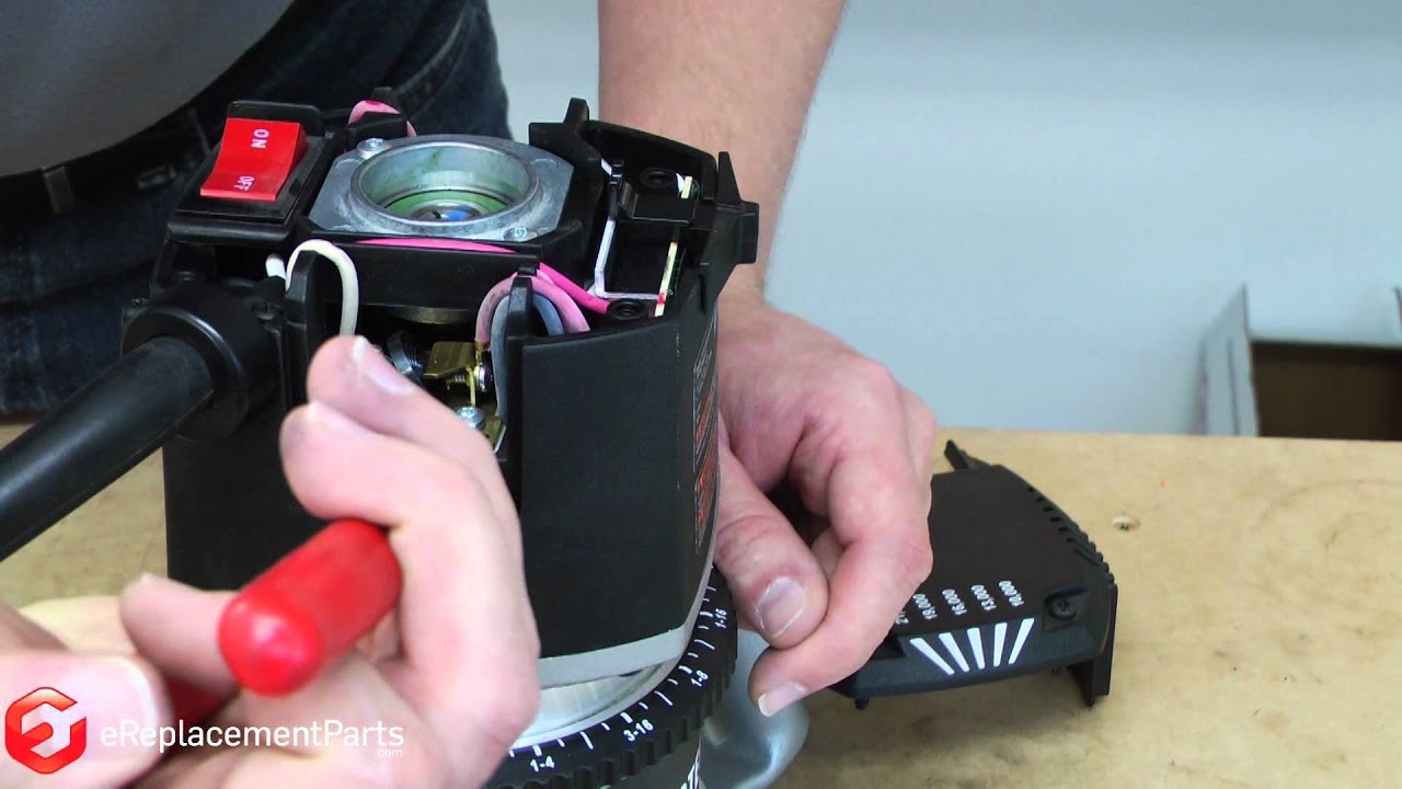 Replacing your Porter Cable Router Carbon Brush