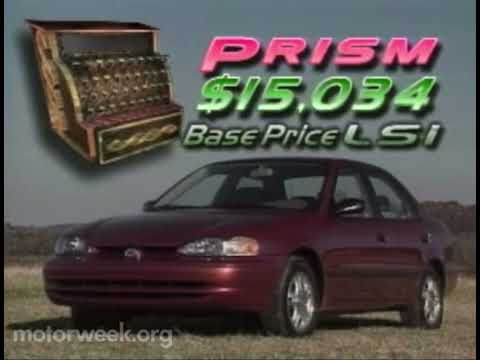 Motorweek 1998 Chevrolet Prizm Road Test