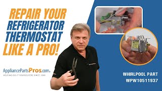 How to Replace Whirlpool/KitchenAid/Maytag Refrigerator Thermostat WPW10511937