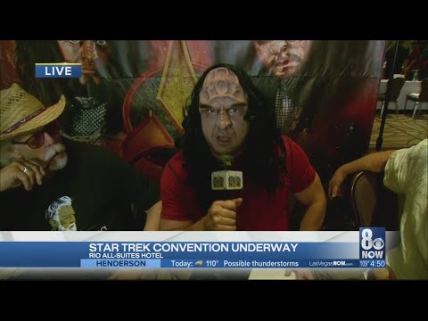 Kendall reveals his Klingon transformation