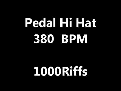 Pedal Hi Hat Metronome : 380 BPM - Beats Per Minute