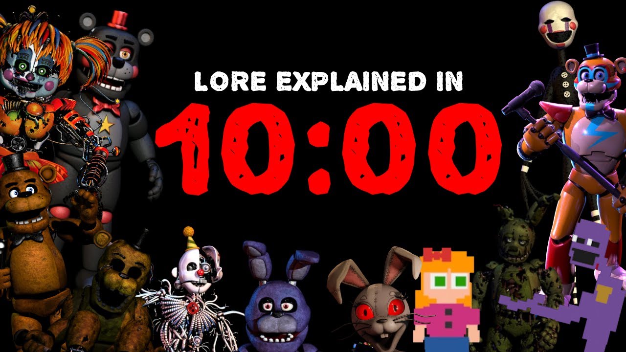 FNAF LORE EXPLAINED IN 10 MINUTES