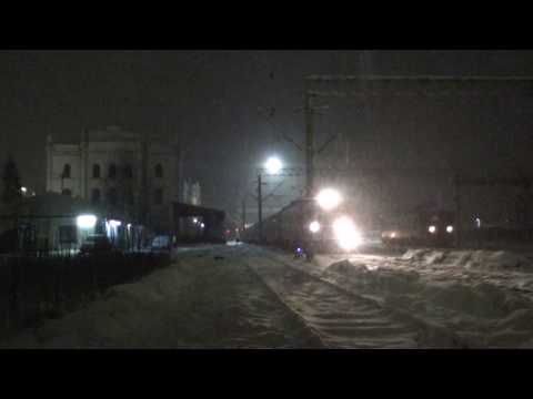 Trenul IR1837 Iasi - Timisoara Nord pleaca din statia Suceava Nord - 08.02.2017