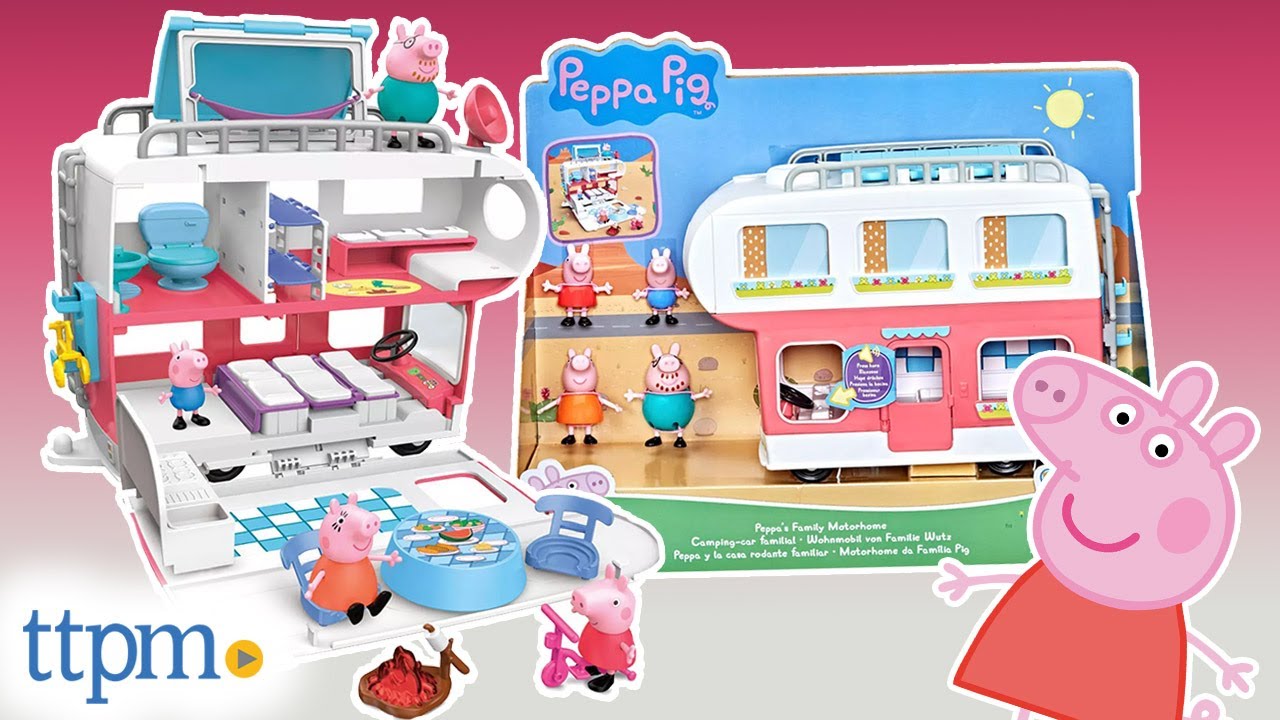 Peppa Pig Peppa's Adventures Family Motorhome Playset from Hasbro Review!