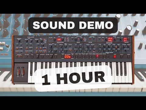 Sequential OB-6 – 1 Hour Synth Exploration | Sound Demo