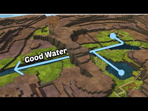 Bringing water to the wastes - Timberborn - Evergreen #5