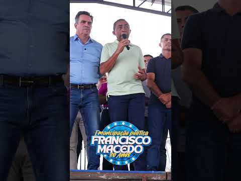 Joel Rodrigues - ex prefeito de Floriano-PI 30 anos de emancipação política de Francisco Macedo-PI !