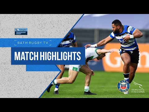 HIGHLIGHTS | Bath Rugby v Newcastle Falcons | Gallagher Premiership | R1