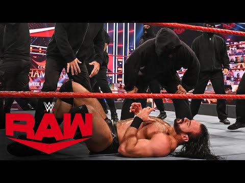 RETRIBUTION crash Drew McIntyre vs. Keith Lee: Raw, Sept. 14, 2020