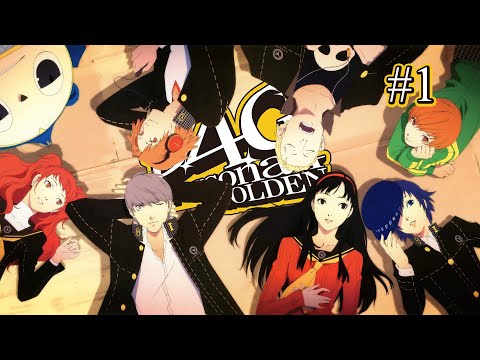 Persona 4 Golden 4K Walkthrough Gameplay - Part 1 - Welcome to Inaba