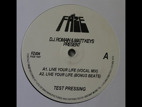D.J. Romain & Matt Keys - Live Your Life (Vocal Mix)