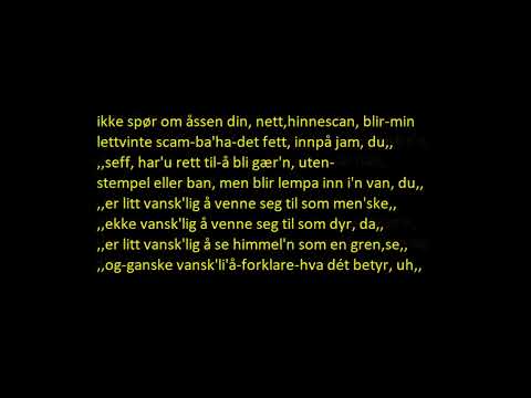 Martin Massiv - Venne seg til (lyrics)