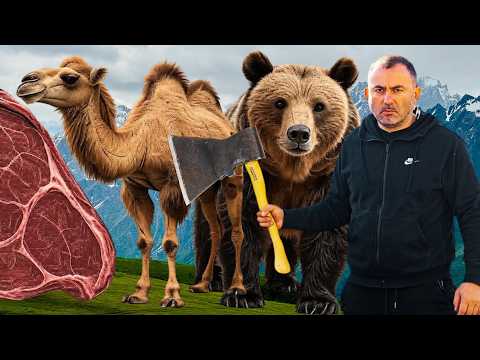 WILD ANIMALS! 🐫🐻 The Best Dishes from Huge Animals | Camel and Bear by GEORGY KAVKAZ