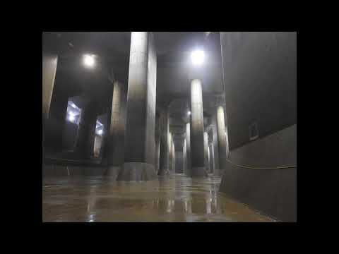 Metropolitan Area Outer Underground Discharge Channel (Saitama) Video