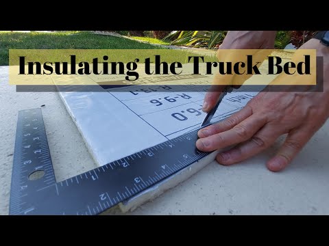 YouTube video about: How to insulate a truck bed?