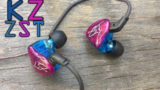 Video thumbnail for KZ ZST Earphones Review $16 by TechManZ