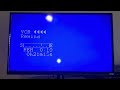 Demonstration On My Mitsubishi VCR On My Mickey S Christmas Carol 1986 VHS