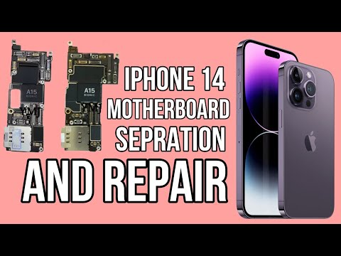 iPhone 14 Motherboard Separation And Repair | #iphone #iphone14 #iphone14pro #iphone14promax