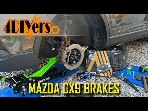 How to Replace the Front Brakes on a 07-15 Mazda CX9