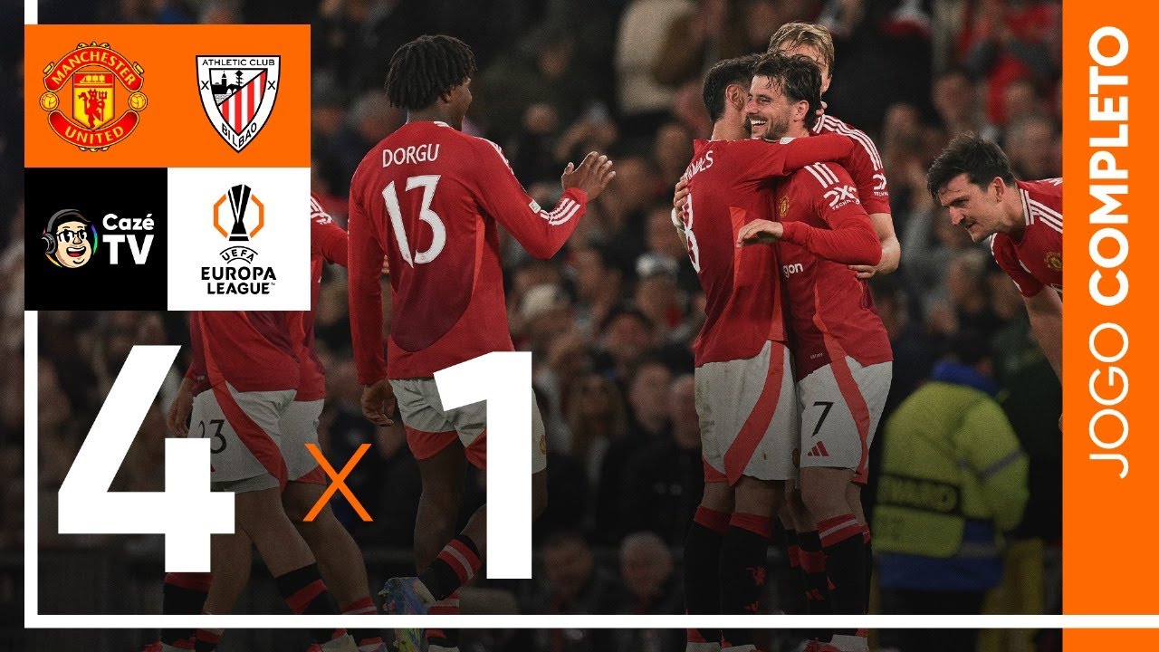 AO VIVO: MANCHESTER UNITED X ATHLETIC BILBAO | SEMIFINAL | JOGO DE VOLTA | UEFA EUROPA LEAGUE