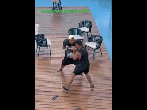 Boto BC e Bruno Barreto brincam de lutar😂😂😂🇧🇷