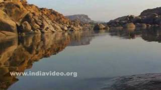 A river cruise in Tungabhadra 