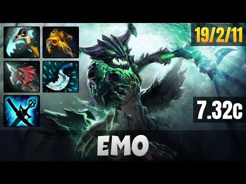 EMO Outworld Destroyer MID LANE Gameplay WITH 19 KILLS | Dota 2 Full Game