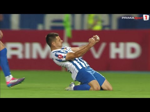 REZUMAT | Poli Iași - Dinamo 2-2. Penalty în secunda 22, autogol incredibil și un gol de poveste