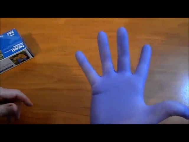 Vídeo relacionado con ABD Guantes Nitrilo Desechables sin polvo, sin látex, 100 unidades/caja, guantes desechables, disponibles en talla S, M, L y XL(LATEX FREE) (M, Rosa)