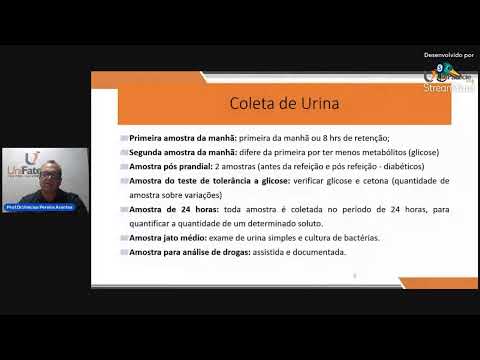 AULA AO VIVO - CITOPALOGIA E URINÁLISE