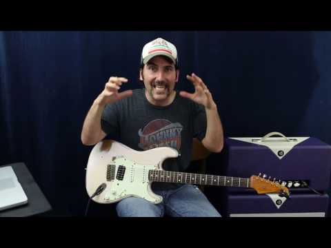Tricks To Soloing In The Pocket - Guitar Lesson - Blues Rock Soloing - Free Drum Track