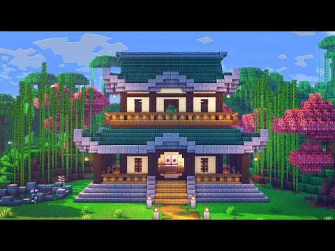 Ultimate Japanese House Build Tutorial in Minecraft 1.19