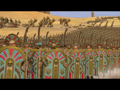 TOMB KINGS vs NORSCA - Total War WARHAMMER 2
